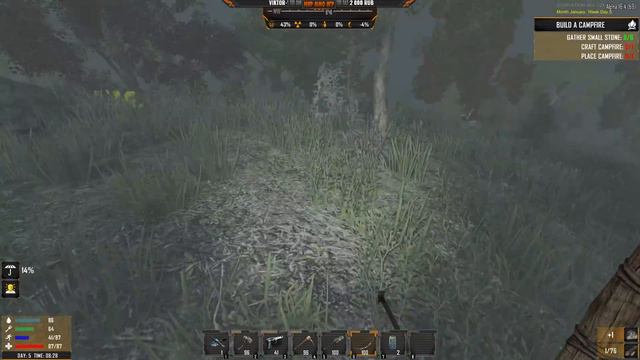 Последний зомби день человечества - Starvation - 7 Days to Die - Как укрепить дом и построить ферм смотреть онлайн