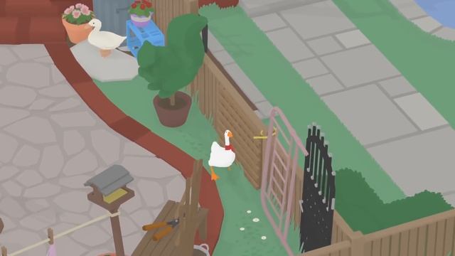 Untitled Goose Game - ГУСЬ ПОМОГАЕТ В САДУ - ГУСЬ СТИРАЕТ [#3] - Игра - Прохождение смотреть онлайн