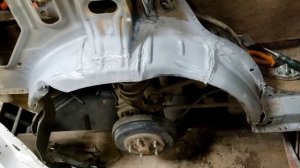 Замена задних крыльев. Хонда HRV.