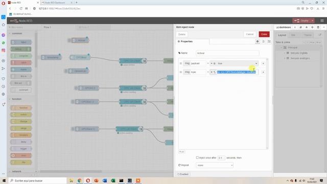Node-red. Visualització amb Dashboard de variables OMRON NX1 via OPC UA. смотреть онлайн