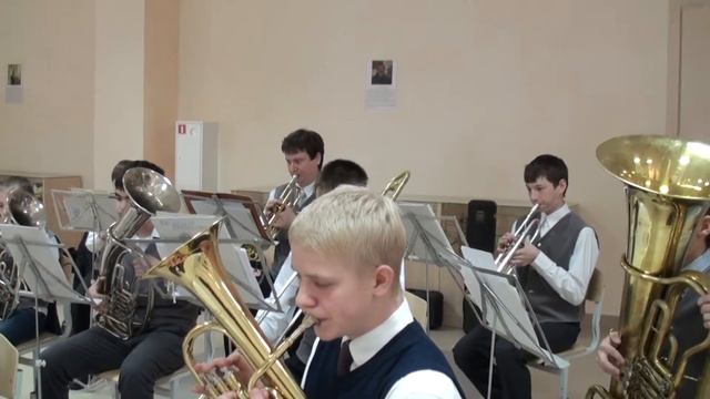 Духовой оркестр ДШИ Этюд Тюмень - Вальс Дружбы смотреть онлайн