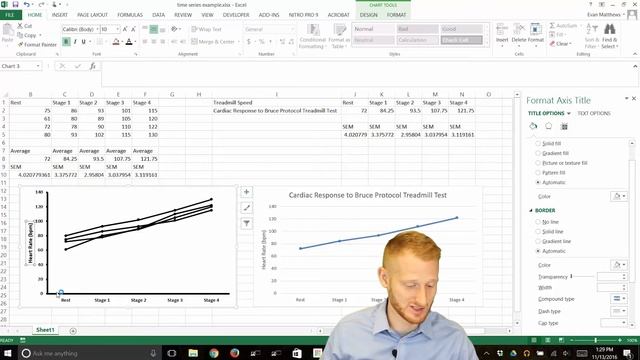 Publication Quality Line Graph in Excel смотреть онлайн
