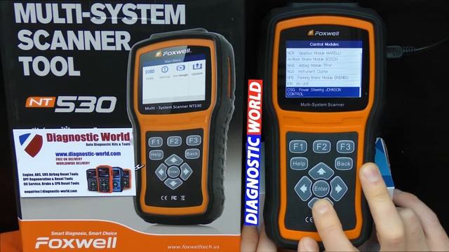 Ferrari OBD2 Code Reader NT530 Vehicle & System Coverage Lists Demo смотреть онлайн