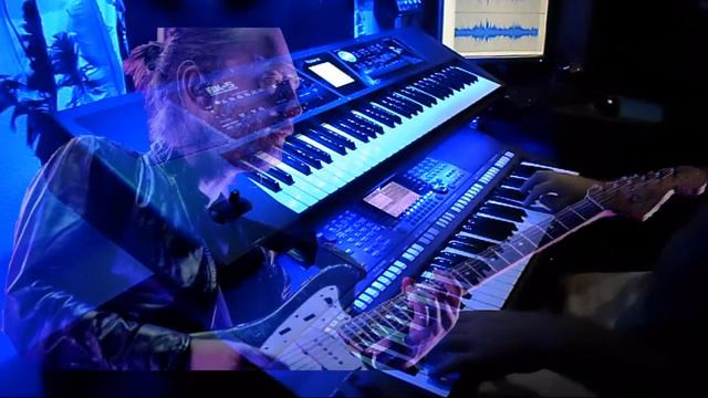 Creep -Yamaha Psr S750/Roland BK5 смотреть онлайн