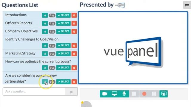 VuePanel Meetings смотреть онлайн