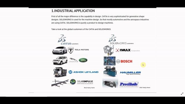 CATIA VS CREO VS SOLIDWORKS VS AUTODESK INVENTOR .Which is the Best Cad Design 3D CADSoftware. смотреть онлайн