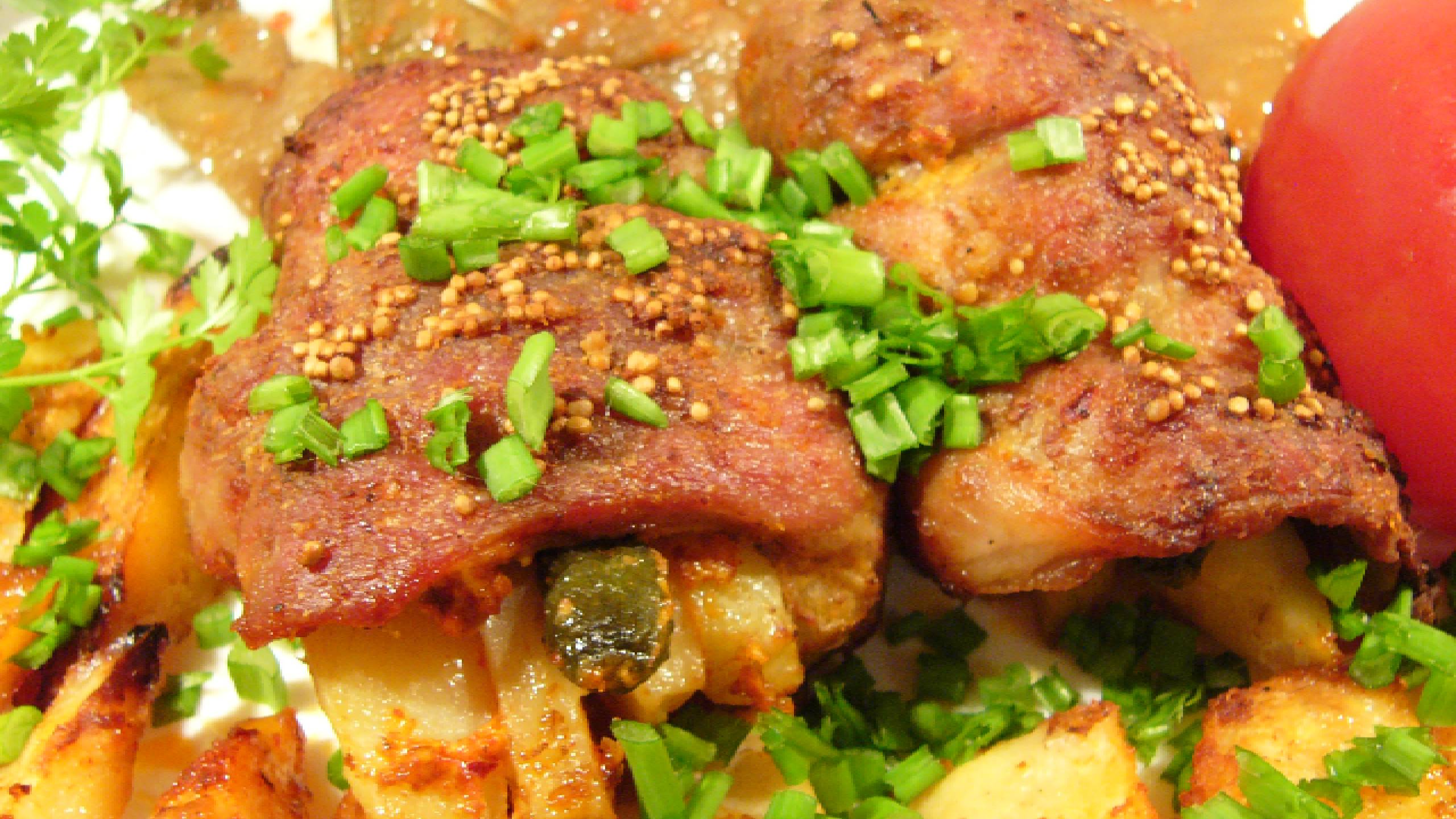 Фаршированные рулеты. Зимний ужин. смотреть онлайн