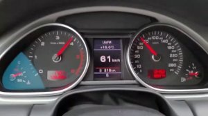 AUDI Q7 V12 TDI Разгон 0-100