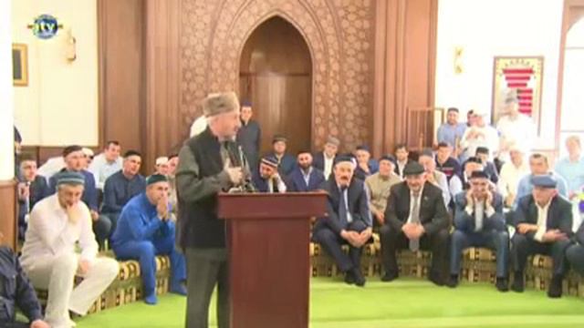Выступление мечети рядом дома Муфтия АхIмад ХIажи. смотреть онлайн