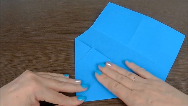 Как сделать конверт оригами с сердечком | Origami envelope with a heart смотреть онлайн