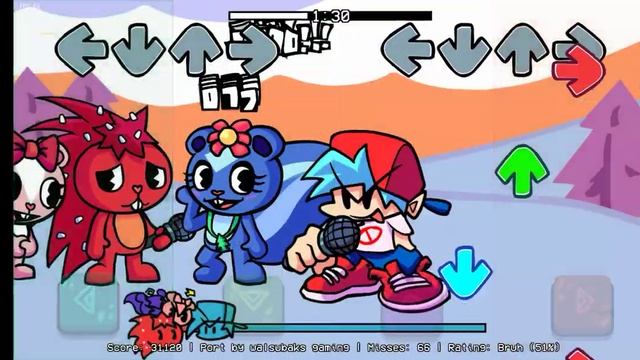 Friday Night Funkin Vs Flaky Remake Android Port смотреть онлайн