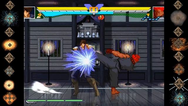 Kenshiro (Fist of the North Star) vs Akuma (Street Fighter) - Ultimate Mugen Fight 2016 смотреть онлайн