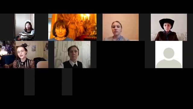 The Canterville Ghost ( Кентервильское привидение) zoom-спектакль смотреть онлайн