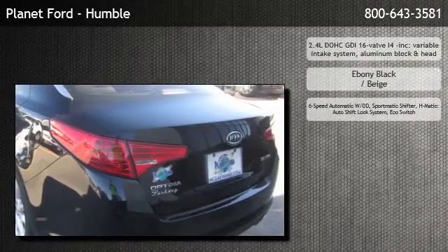 2011 Kia Optima Sedan 2.4L Automatic EX - Humble смотреть онлайн