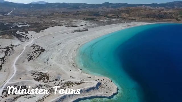 Озеро Сальда из Алании - Salda Lake from Alanya - Minister Tours смотреть онлайн