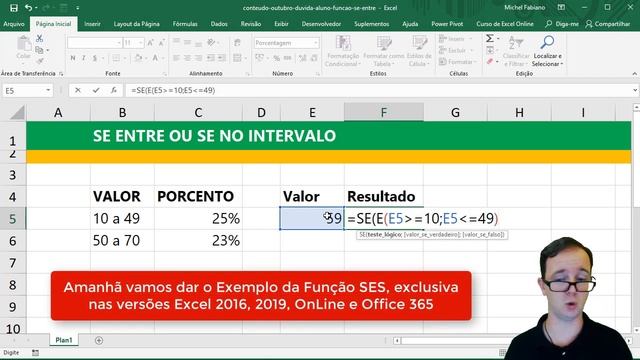 COMO FAZER SE ENTRE NÚMEROS NO EXCEL смотреть онлайн