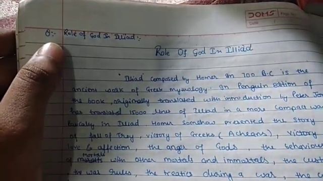 How to Write Answers in Exam English hons Delhi University смотреть онлайн