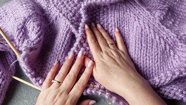 #20 Пальто Лили спицами закончили рукава смотреть онлайн