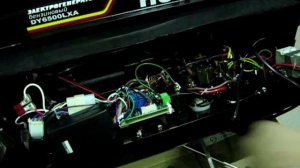 Бензогенератор Huter DY6500LXA Есть недочёты.
