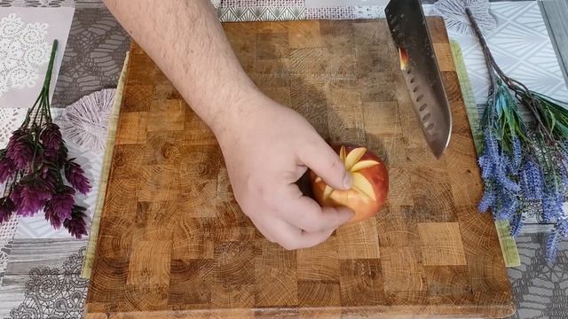 Красивая подача на стол. Как красиво нарезать фрукты и овощи. смотреть онлайн
