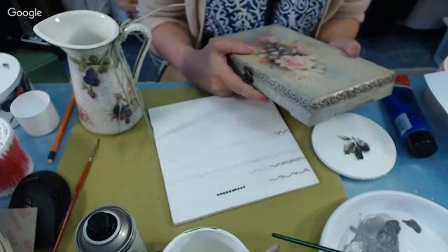 А.Заричная 21.07.17 Декупажный марафон Сахарница "Сливы" смотреть онлайн