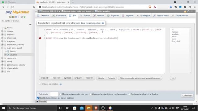 ✅(4/5) Creación y Registro de usuarios JAVA y MySQL- Login смотреть онлайн