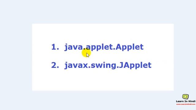 86. Introduction to Applet in Java смотреть онлайн