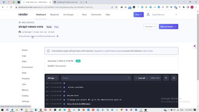 2. Deploying on render смотреть онлайн