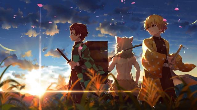 Anime Live Wallpaper 4K Demon Slayer - Tanjiro Inosuke Kyojuro