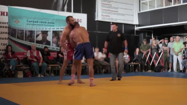 Открытый турнир по профессиональному боевому самбо среди силовых структур ДНР