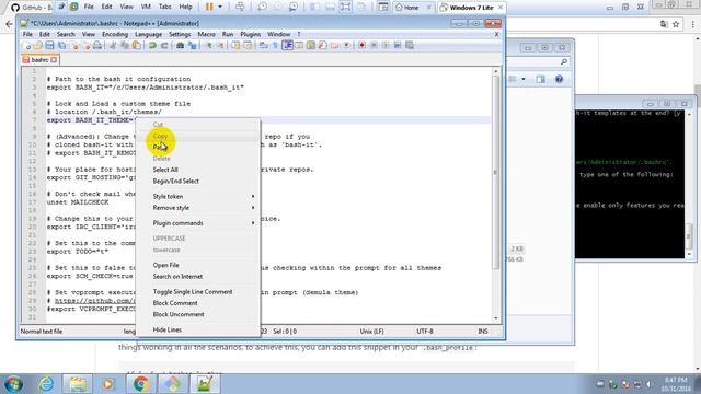 Install themes for Git Bash (Windows) смотреть онлайн