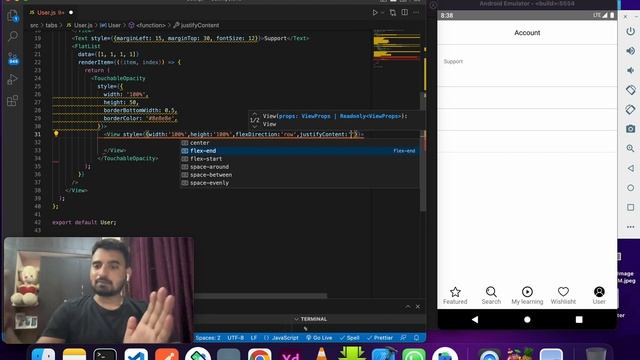 Udemy Clone UI - Part 2 | React Native | Engineer Codewala смотреть онлайн