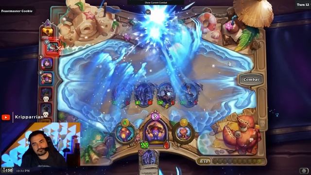 MY HIGHEST ATTACK STACK YET! - Hearthstone Battlegrounds смотреть онлайн