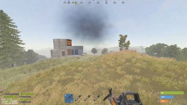 Рейдим дома с помощью MLRS в Rust