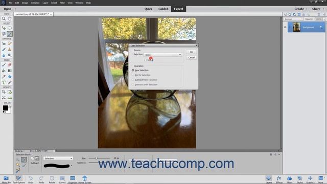 Photoshop Elements 2021 Tutorial Saving and Loading Selections Adobe Training смотреть онлайн