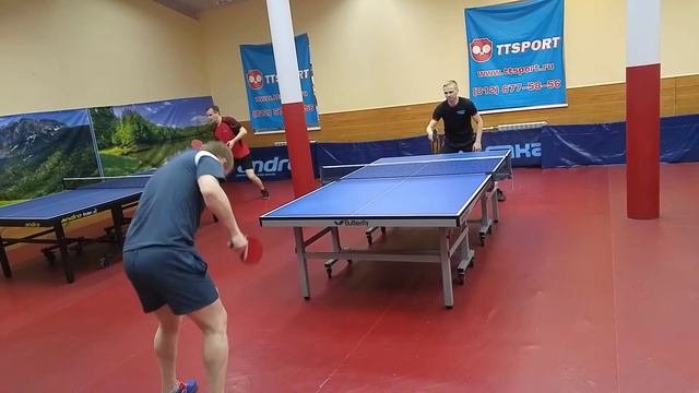 Зелепукин А. - Бушуев С. настольный теннис в ТТКЛУБ 29.04.18 смотреть онлайн