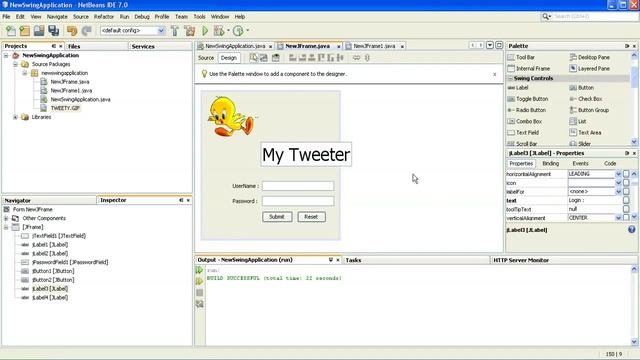 Java Swing Desktop Application part 5 смотреть онлайн