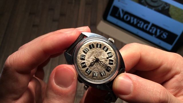 Самые красивые часы Советского Союза | Обзор часов Восток 17 камней 2409А с тисненым циферблатом смотреть онлайн