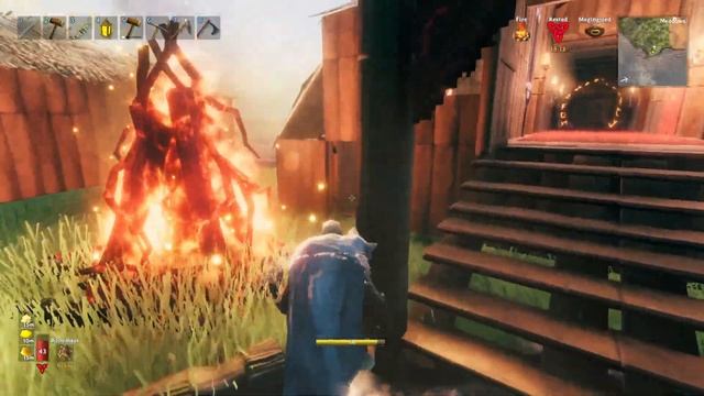 Valheim #25 - Каменный век. #valheim #0xcaptain #мишкаблаготворишка смотреть онлайн