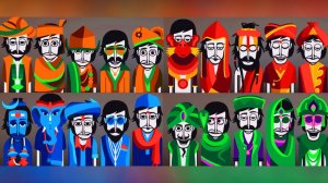 ВСЕ ПЕРСОНАЖИ INCREDIBOX V7 ОДНОВРЕМЕННО!!!