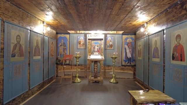 Полевой храм и другие объекты развернули на Купянском направлении смотреть онлайн