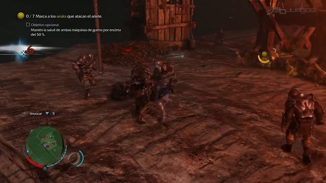 Gameplay Comentado de "Sombras de Mordor - El Señor Luminoso" смотреть онлайн