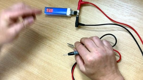 Супер простой, маленький тестер светодиодов, проверка работы тестера.