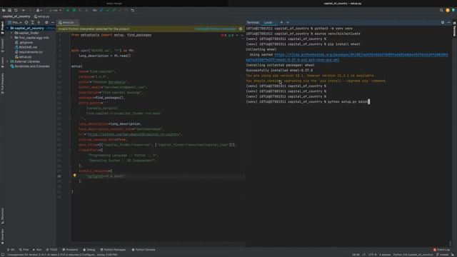 Build python wheel using setup file #pip #python смотреть онлайн