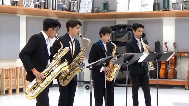"Night In Ole San Antone" 2019 Coronado HS Sax Quartet Gold смотреть онлайн