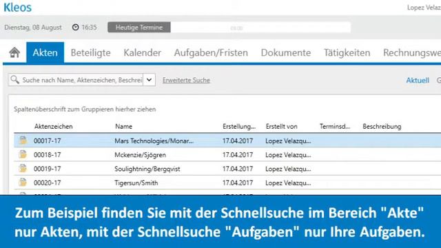 Die Suche In Kleos