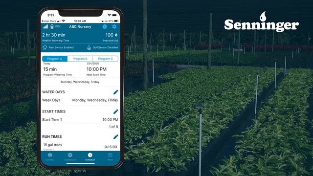 SENNODE-BT: How to Create Irrigation Schedules смотреть онлайн