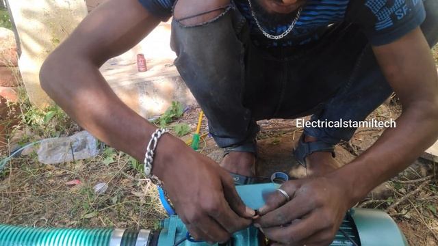 2HP monoblock motor install /C.R.I. pump | Elactricalstamiltech смотреть онлайн