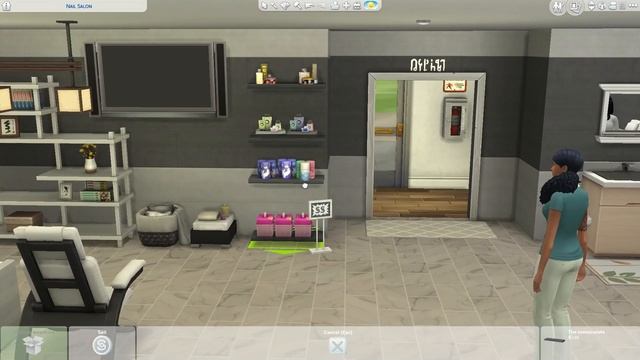 Lush Nail Salon (NO CC) | Sims 4 Speed Build смотреть онлайн