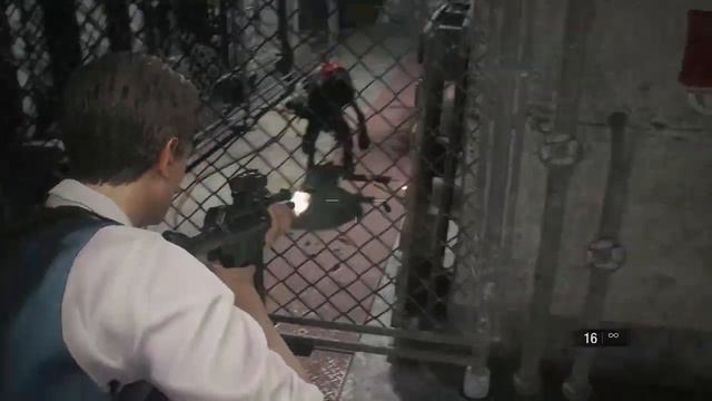 Leon & LE5 vs All - part 1 | RESIDENT EVIL 2 [PS4] смотреть онлайн